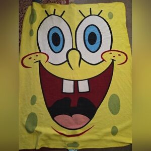 SpongeBob SquarePants Yellow Character Blanket